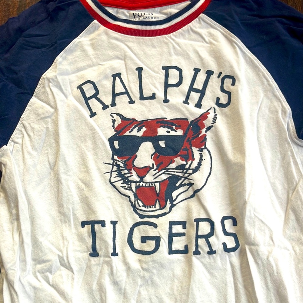 Polo Ralph Lauren Long Sleeve Tee Size Medium 10-12